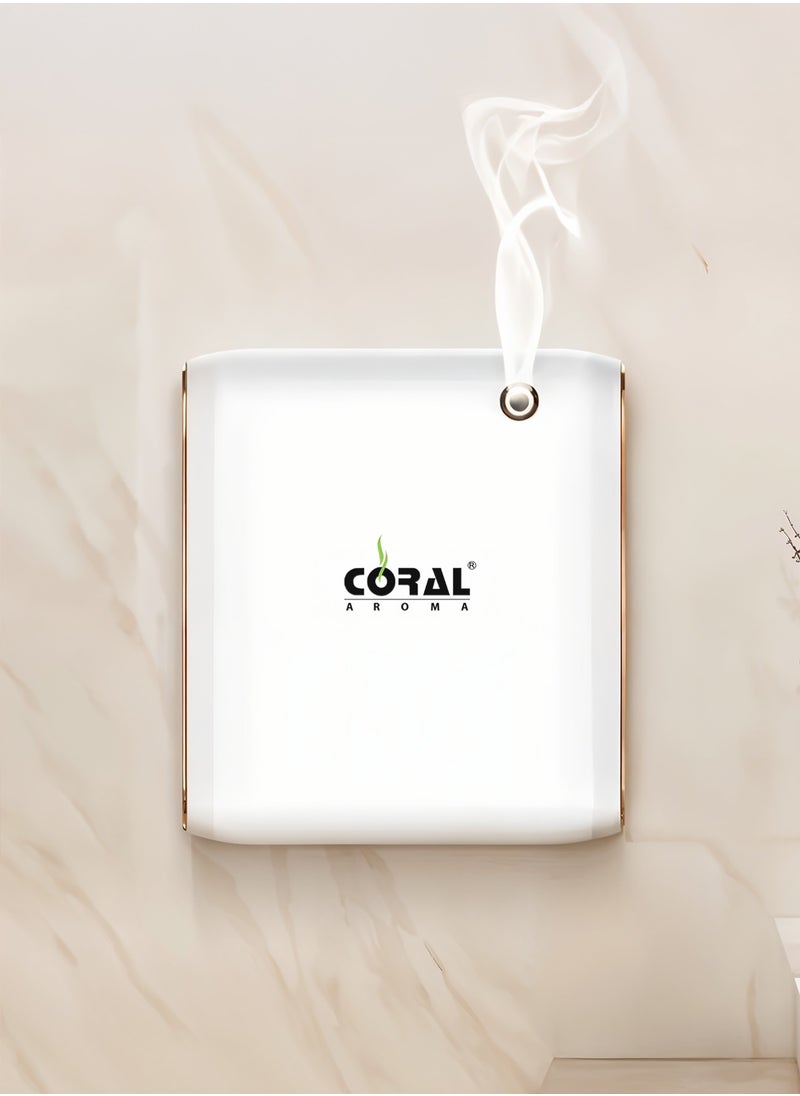 AEROMAX PRO 2.0 Smart Scent Diffuser | Wall Mountable | Bluetooth Control | Battery & Power Operated with 1 Year Warranty for Rest Rooms, Corridors,  Elevators
