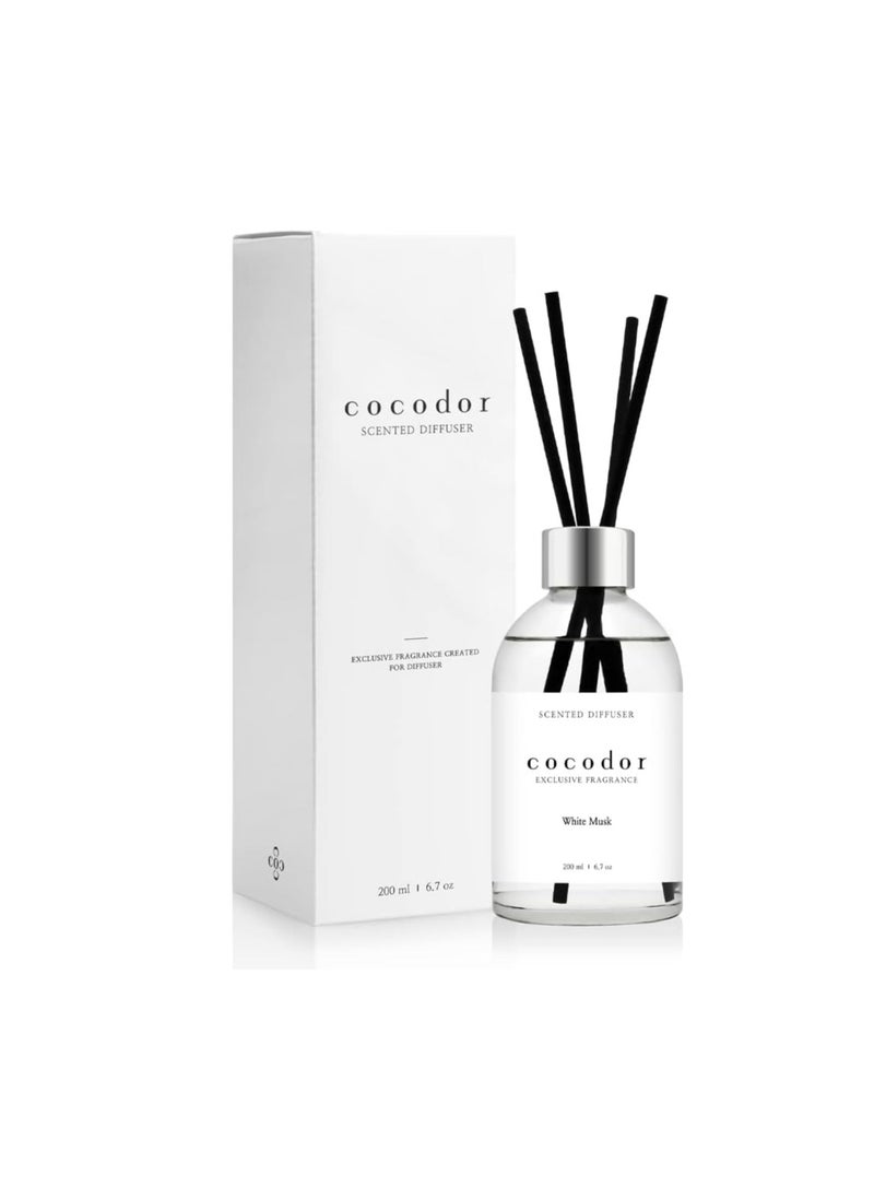 Cocod'or White Label Reed Diffuser/White Musk/6.7oz(200ml)/Home Decor & Office Decor, Fragrance and Gifts, Aromatherapy