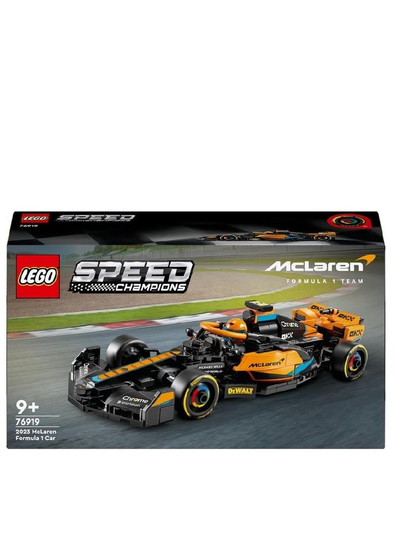 LEGO 76919 2023 McLaren Formula 1 Race Car