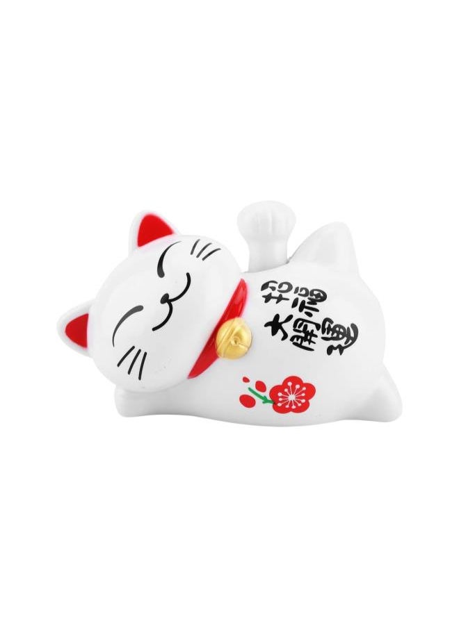 Cat Fortune Holder Extending Waving Arm, Welcoming Fortune Waving Arm Paw Up Winoning Fortune Lucky Cat Car Accessories(Fortune Luck)