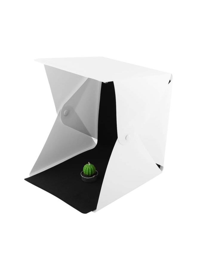 Black & White Backdrops Photography Display Tent, Mini Photo Studio Light Box, Professional Photography Lighting for Photo Shooting