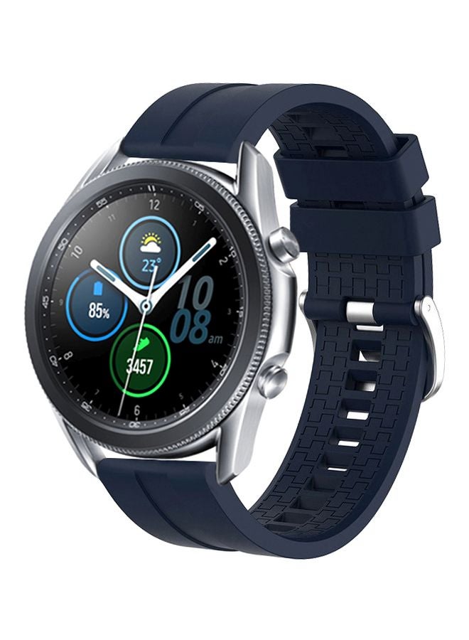 Replacement Band For Samsung Galaxy Watch 3 45mm Dark Blue