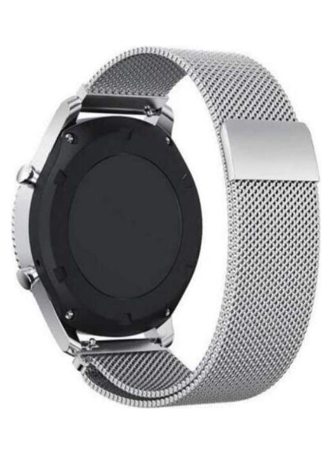 Milanese Steel Replacement Band For Fossil Gen 5 Carlyle Silver