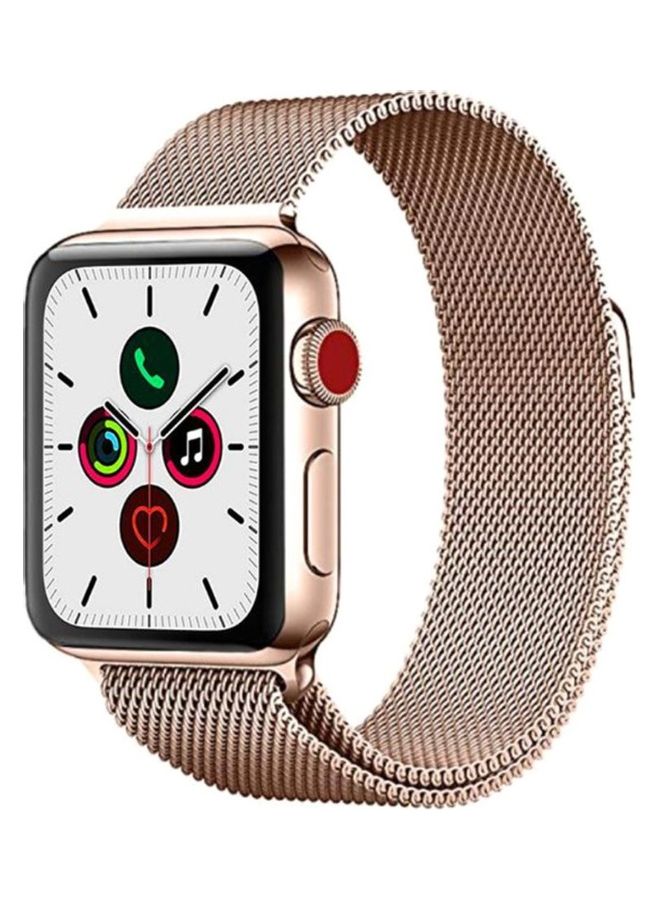 Replacement Band For Apple Watch 5/4/3/2/1 Rose Gold