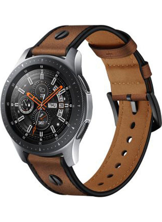 Replacement Band For Samsung Galaxy Watch Brown/Black