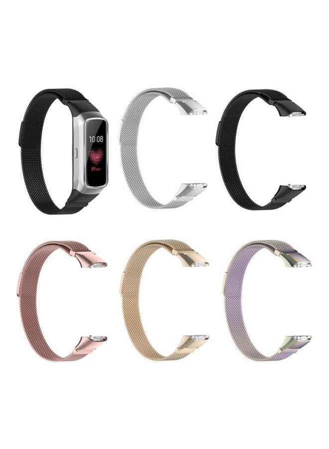 SM-R370 Milanese Replacement Strap Watchband For Samsung Galaxy Fit Multicolour