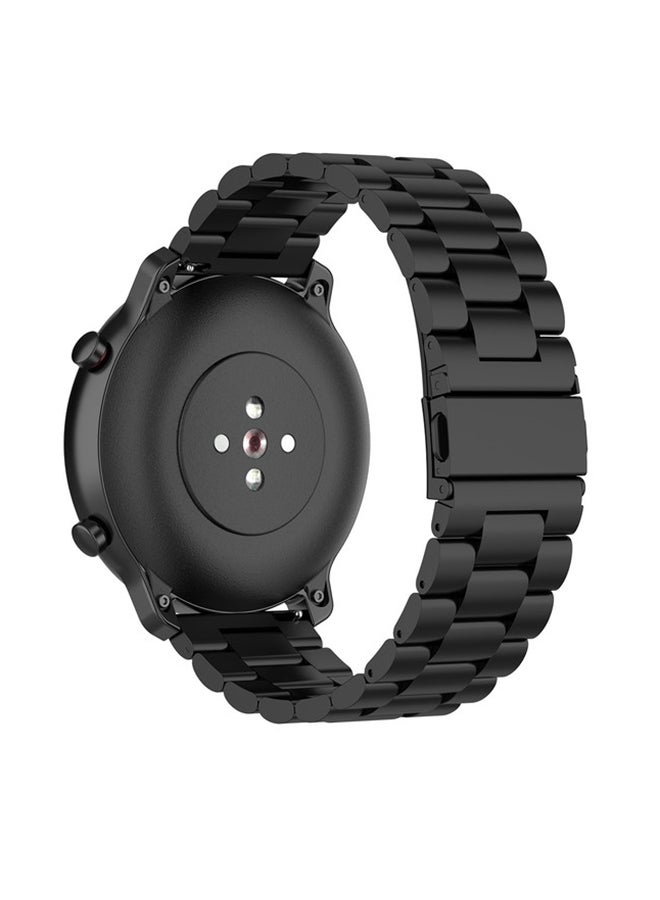 Replacement Metal Band For Smartwatch Black