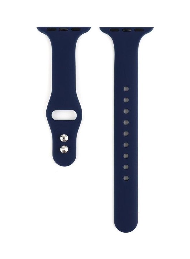 Replacement Watchband for Apple Watch Series 5/4/3/2/1 42/44mm Midnight Blue