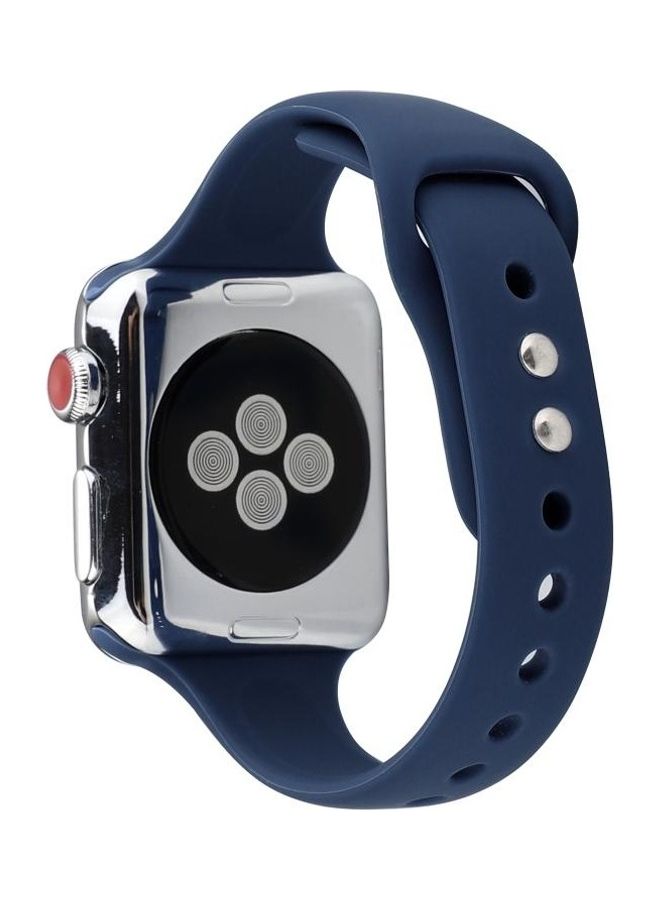 Replacement Watchband for Apple Watch Series 5/4/3/2/1 42/44mm Midnight Blue