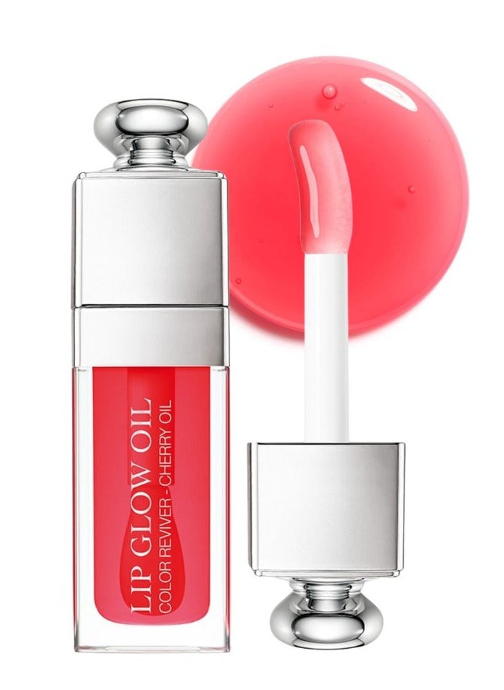 DIOR Lip Glow Oil 015 Cherry – Nourishing Lip Care Red 6mL