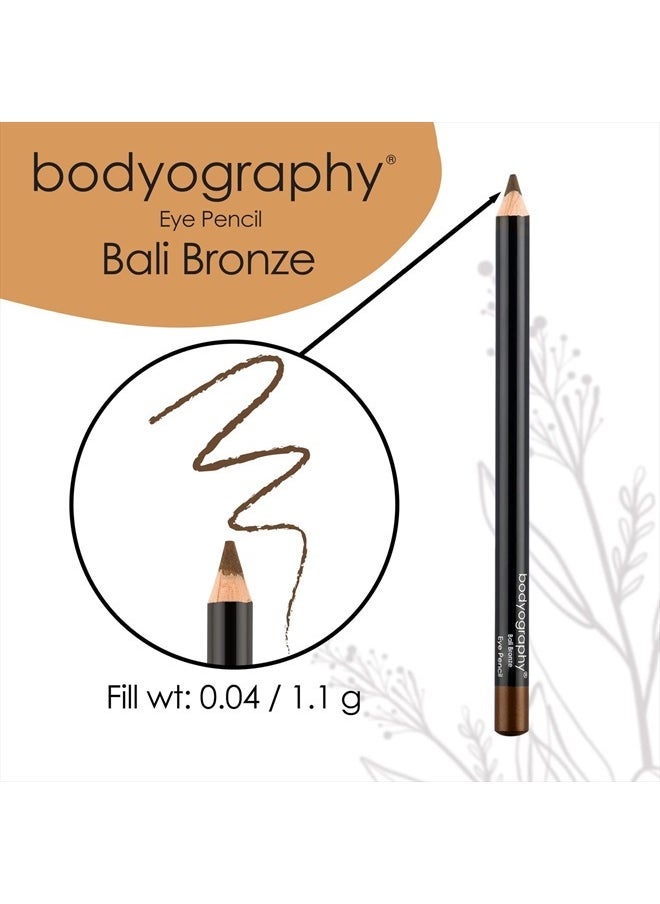 Eye Pencil - Water-Resistant Vegan Eyeliner - Smokey Look (Bali Bronze)