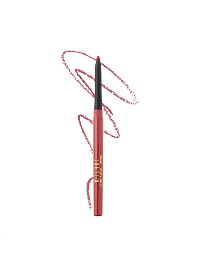 Understatement Lipliner Pencil - Highly Pigmented Retractable Soft Lip Liner Pencil, Easy to Use Lip Makeup