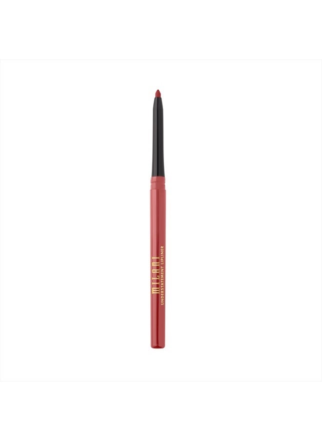 Understatement Lipliner Pencil - Highly Pigmented Retractable Soft Lip Liner Pencil, Easy to Use Lip Makeup