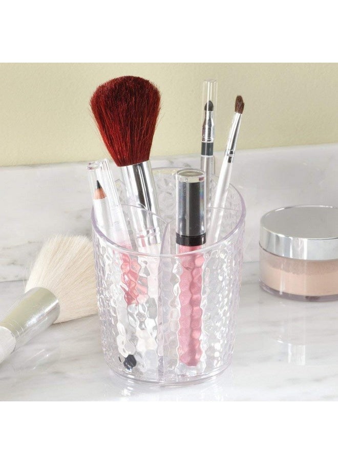 Interdesign Rain Glass Cosmetic Cup, Clear