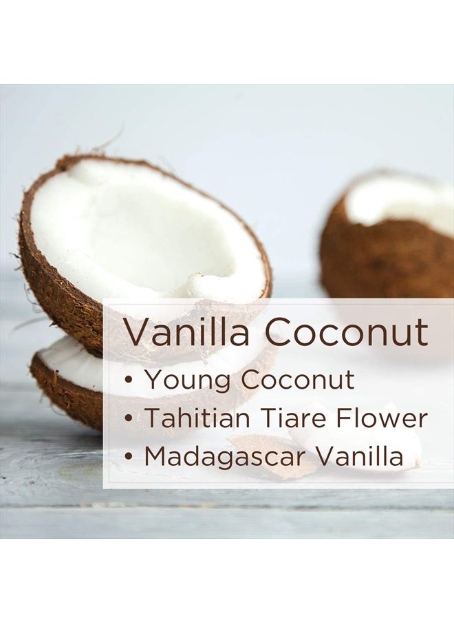 Vanilla Coconut Perfume for Women, 0.32 oz Roller - Tropical Coconut, Tahitian Tiare Flower & Warm Vanilla, The Healthy Fragrance, Clean and Natural