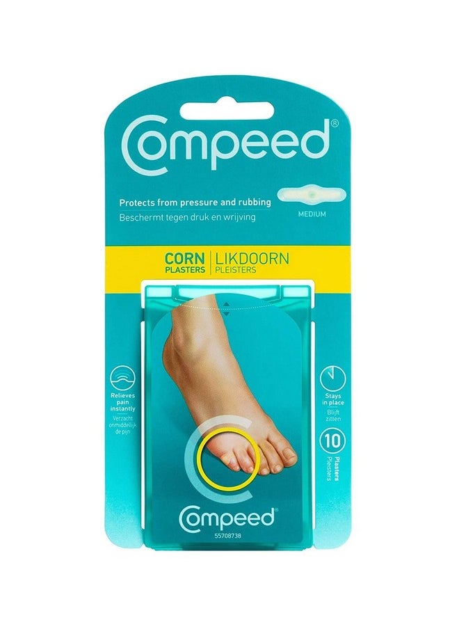 Compeed Advanced Blister Corn Bandage For Foot Finger Rubbing Protection, Foot Corn Remover Bandages, Pack Of 20 Pc