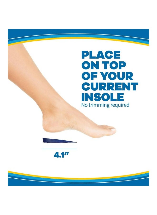 Dr. Scholl's Massaging Gel Heel Cushions for Women Size 6-10 - 1 PR, Pack of 2
