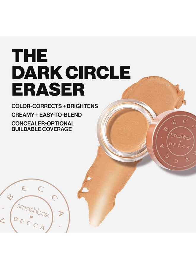 Smashbox X BECCA Under Eye Brightening Cream Corrector | Vitamin E, Full Coverage + Color Corrector, 0.16 Ounce, Medium