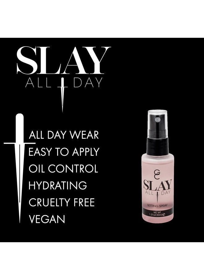 Gerard Cosmetics Makeup Setting Spray Mini (Jasmine) | Slay All Day Scented Makeup Finishing Spray | Oil Control, Matte Finish, Cruelty Free, Made USA 30 mL (1.01 oz)