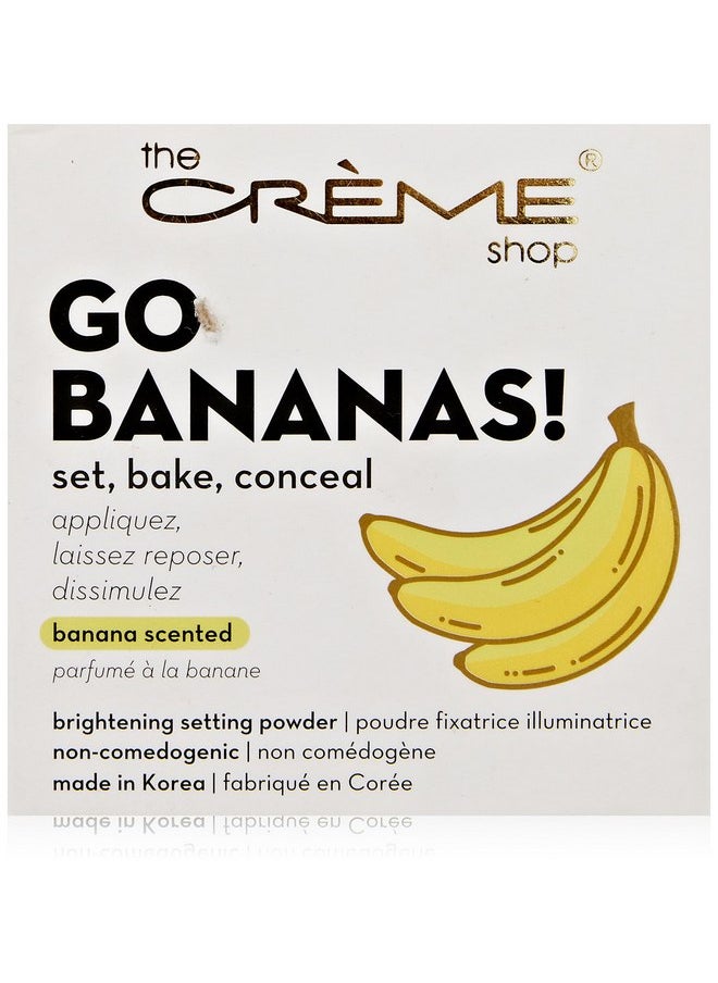 The Crème Shop | GO BANANAS! Banana Face Setting Powder