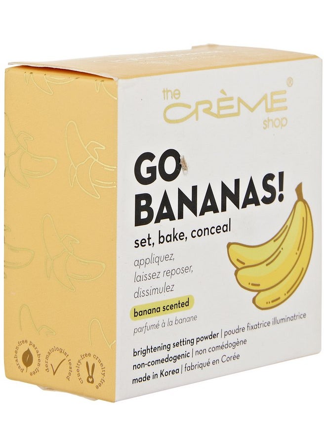 The Crème Shop | GO BANANAS! Banana Face Setting Powder