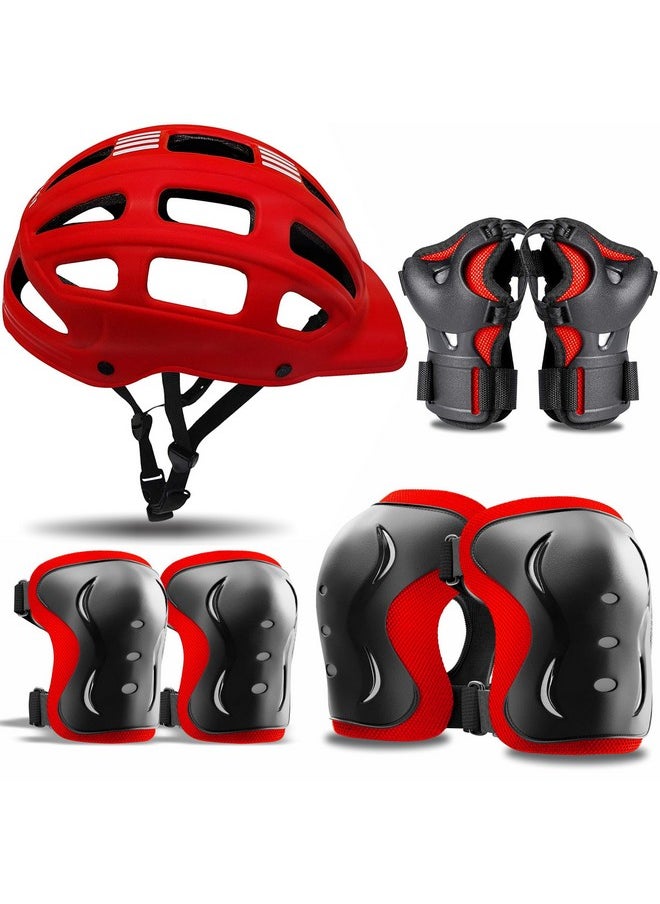 jaspo Plastic Red SX 4 Protective Set (Suitable for Age Group Upto 12 Years Old)