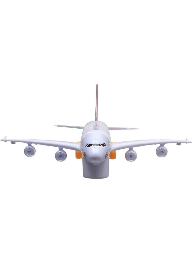 JIADA AirBus A380 Plastic A380 Aeroplane, Pack Of 1, White