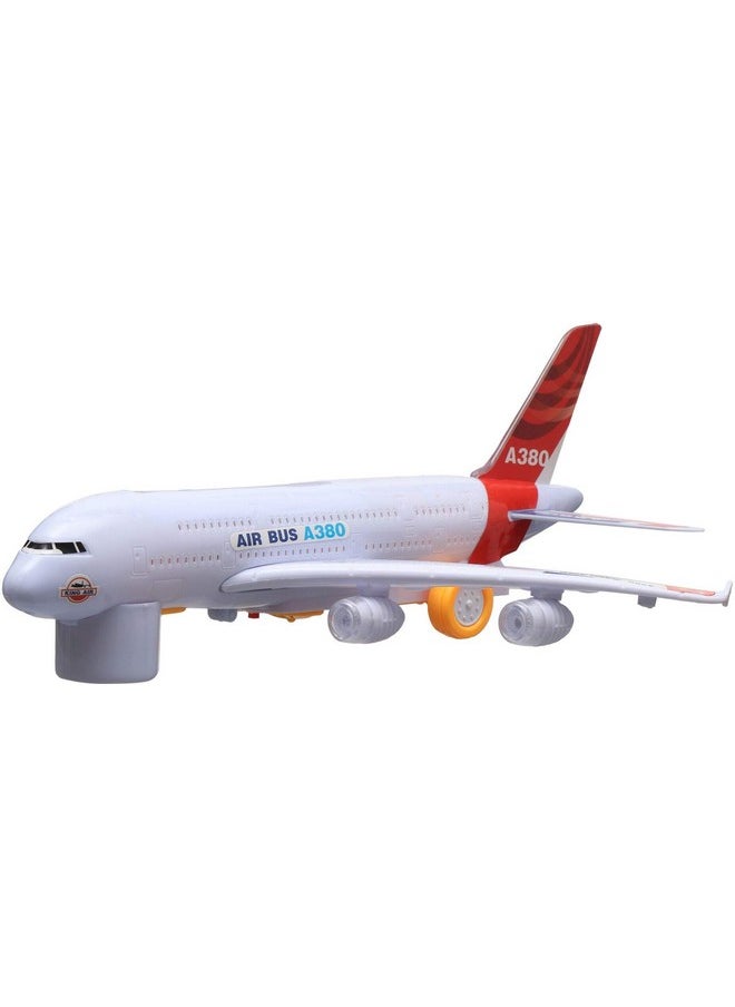 JIADA AirBus A380 Plastic A380 Aeroplane, Pack Of 1, White