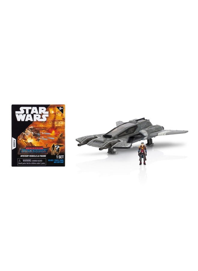 Star Wars Micro Galaxy Squadron Pirate Snub Fighter Mystery Bundle - 5-Inch and 2.5-Inch Vehicles with Accessories (Amazon Exclusive)