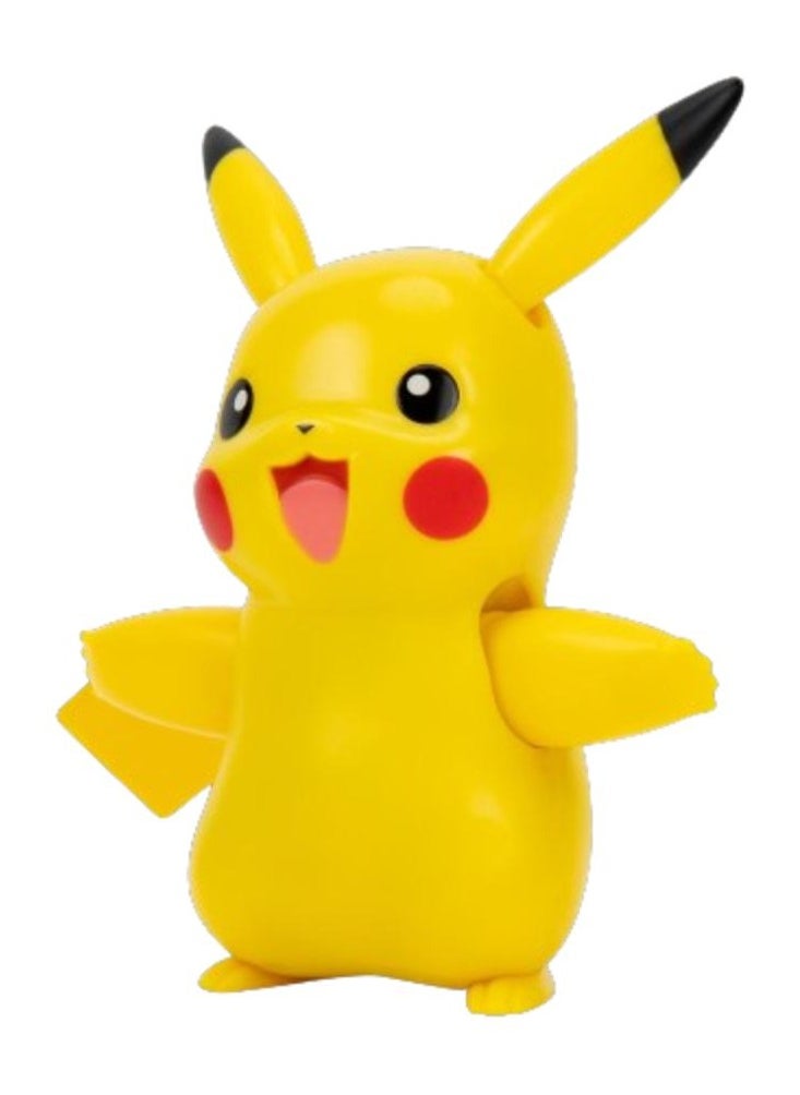 Pokemon Deluxe Figure My Partner Pikachu | Collectible Figure | Interactive Figure | Action Figure | Perfect Gift for Kids and Collectors