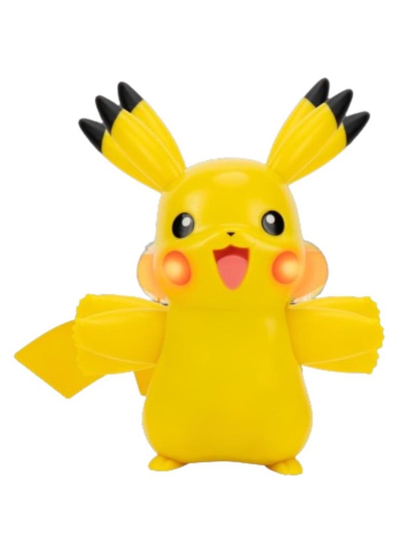 Pokemon Deluxe Figure My Partner Pikachu | Collectible Figure | Interactive Figure | Action Figure | Perfect Gift for Kids and Collectors