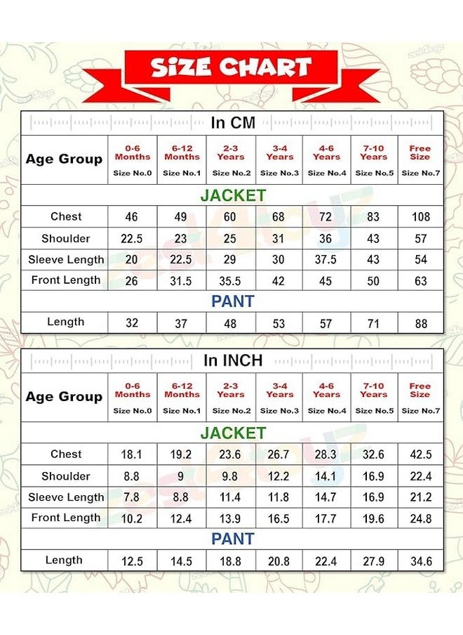 Zest 4 Toyz Cotton Santa Claus Dress For Kids Christmas Costume Dress With Jacket Pant Cap Goggles Beard And Pouch Santa Dress For Boys And Girls - Age 0 To 6 Months Old Toddlers, Red