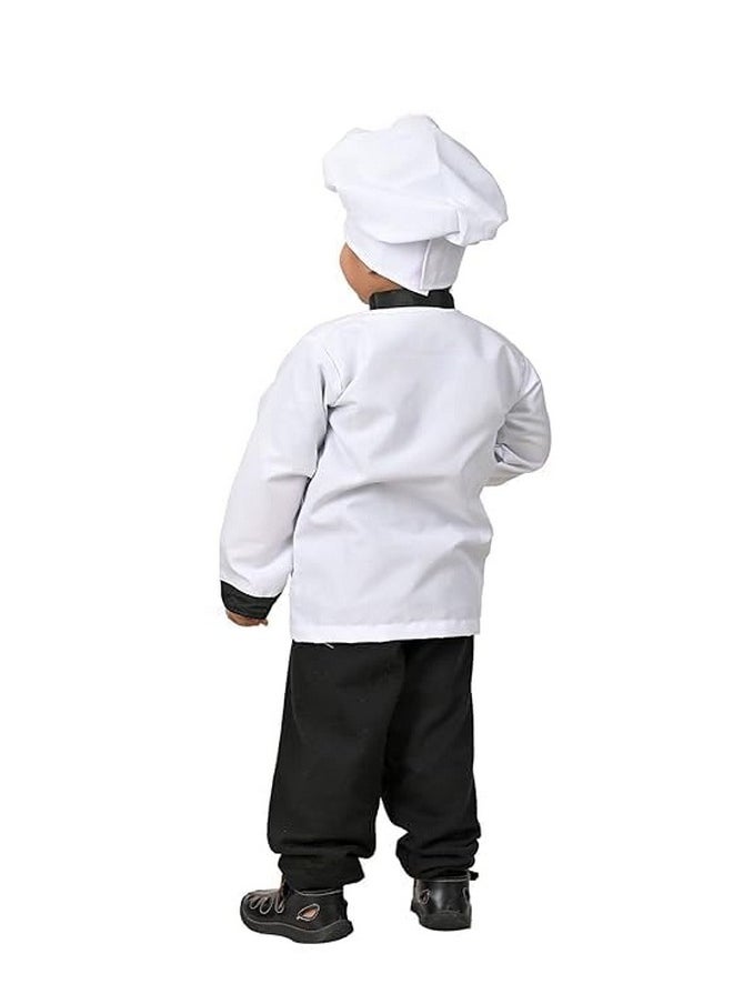 JBD ENT Chef Professional Kids Fancy Dress Costume (6 Year - 7 Year)