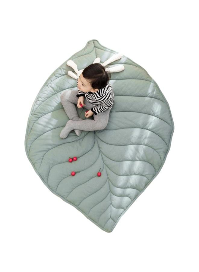 Toddler Play Mat, Crawling Cushion Leaf Type, Cotton Soft Baby Sleeping Mats, Floor Carpet Baby Gym, Activity Room Decor Crawling Blanket Pad