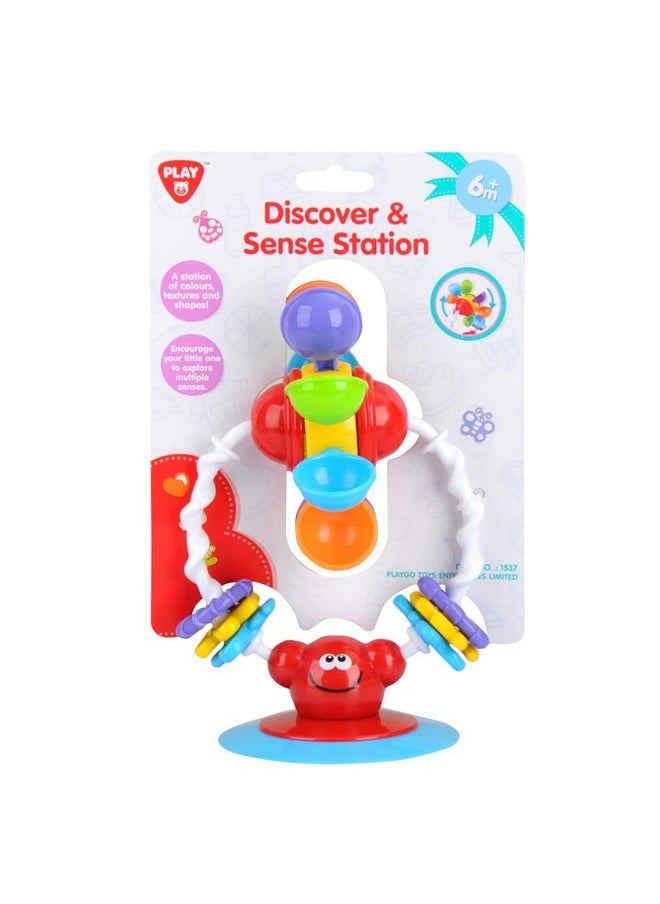 PLAY Discover & Sense Station Baby Toy | Perfect for Your Little Baby 6 Months & Older Pretend Activities