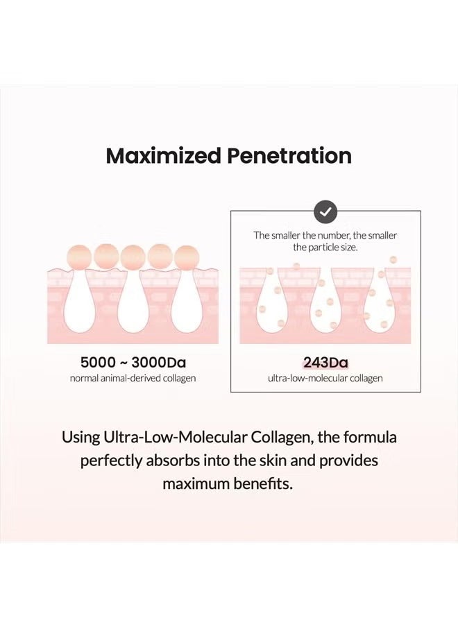 Biodance Pore Tightening Collagen Ampoule | Korean Collagen Serum for Face, Pore Minimizing & Anti Aging Face Serum for Women | 1.01 fl. oz x 1 ea
