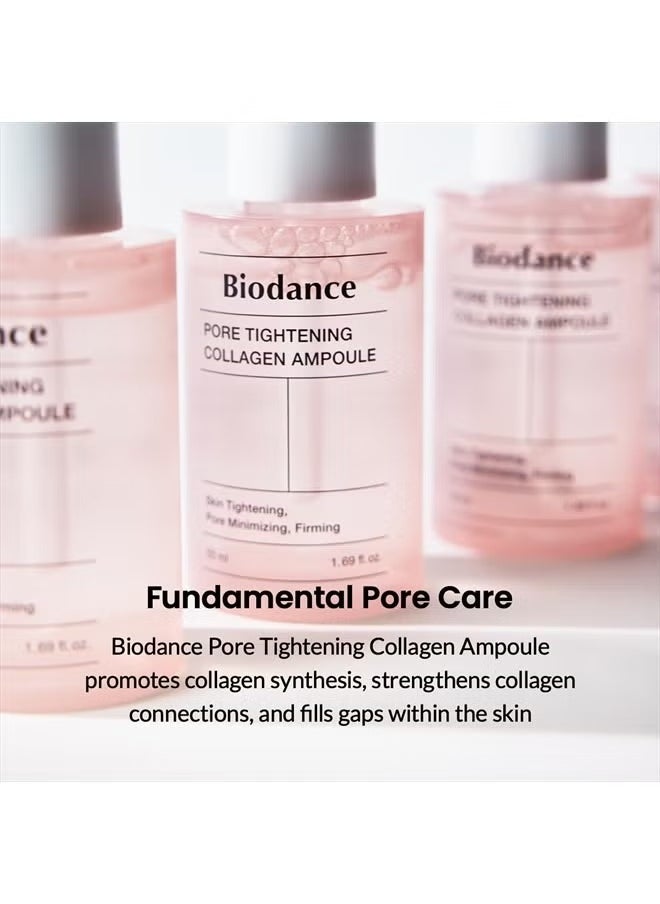Biodance Pore Tightening Collagen Ampoule | Korean Collagen Serum for Face, Pore Minimizing & Anti Aging Face Serum for Women | 1.01 fl. oz x 1 ea