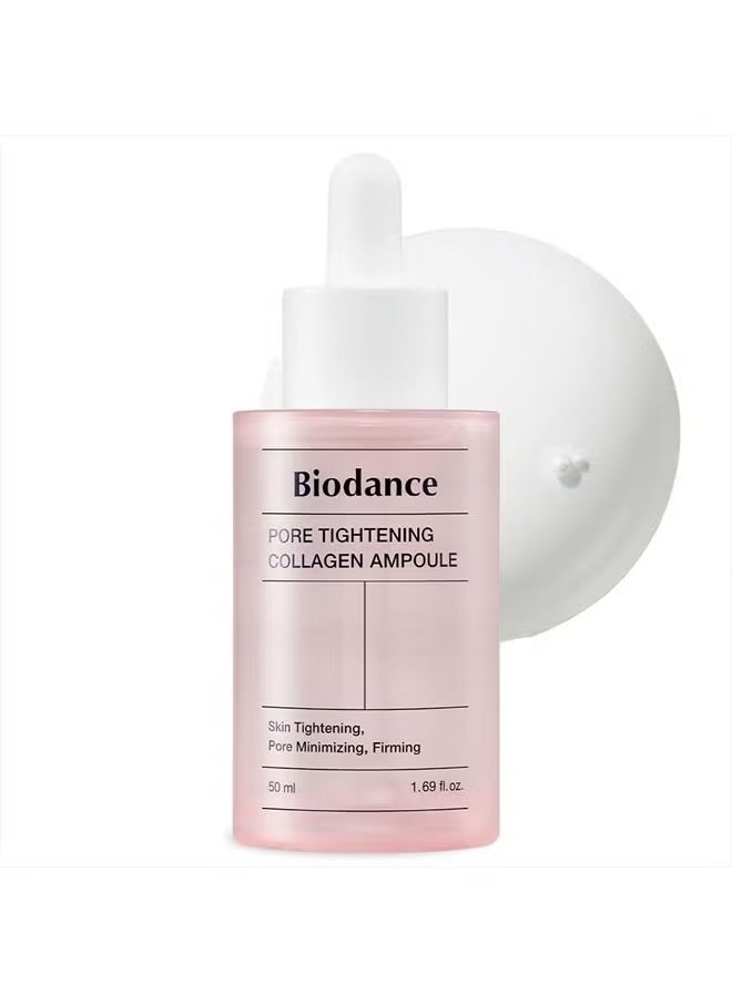 Biodance Pore Tightening Collagen Ampoule | Korean Collagen Serum for Face, Pore Minimizing & Anti Aging Face Serum for Women | 1.01 fl. oz x 1 ea