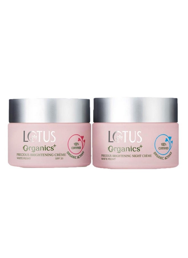 Lotus Organics+ Precious Day Cream_30g + Night Cream_30g (Set of 2)