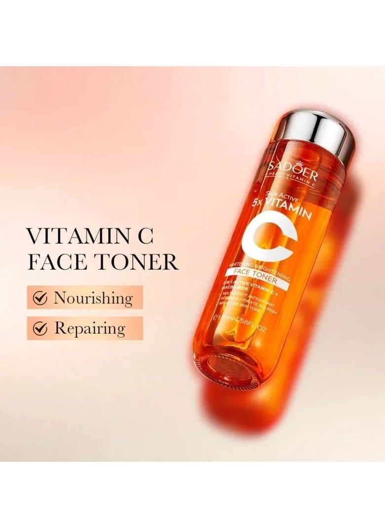 SADOER Collagen Cream Brightening Skincare 6 pcs Set Organic Anti-aging and Moisturizing Skincare Set
