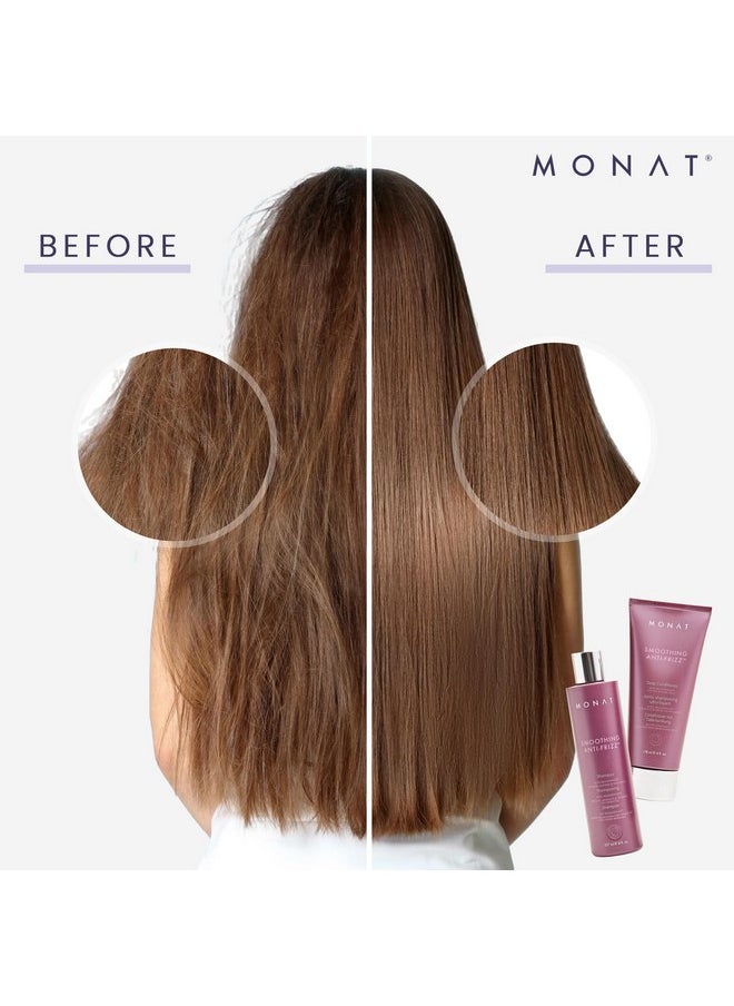 MONAT Smoothing Anti-Frizz Set - Natural Frizz Ease Shampoo & Frizz Dismiss Conditioner for Lightweight Frizz Control and Smooth, Shiny Hair