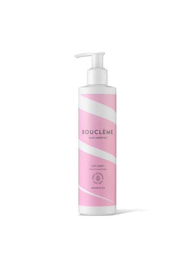 Bouclème Curl Cream - Defines All Curl Types - Frizz Free, Bouncy Wavy Hair - 96% Naturally Derived Ingredients and Vegan - 10.1 fl oz