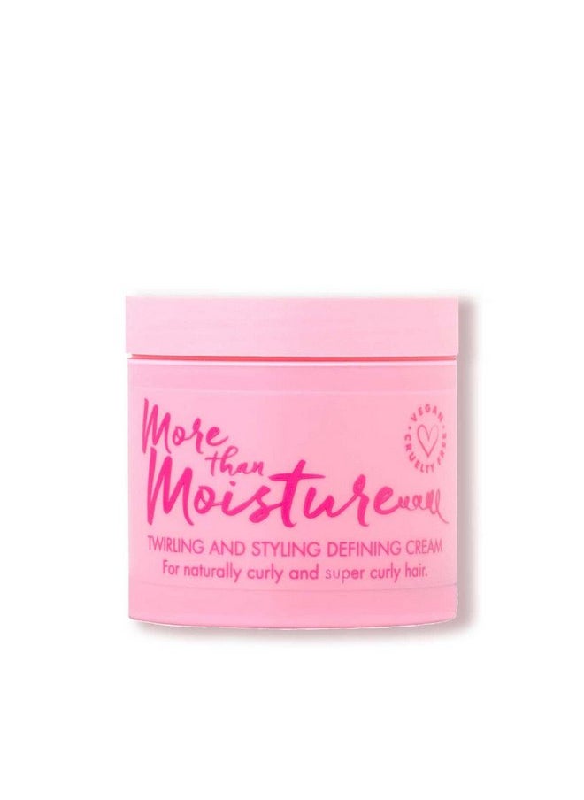 Umberto Giannini More Than Moisture Cream, Vegan & Cruelty Free Twirling & Styling Definition Cream, 100 ml