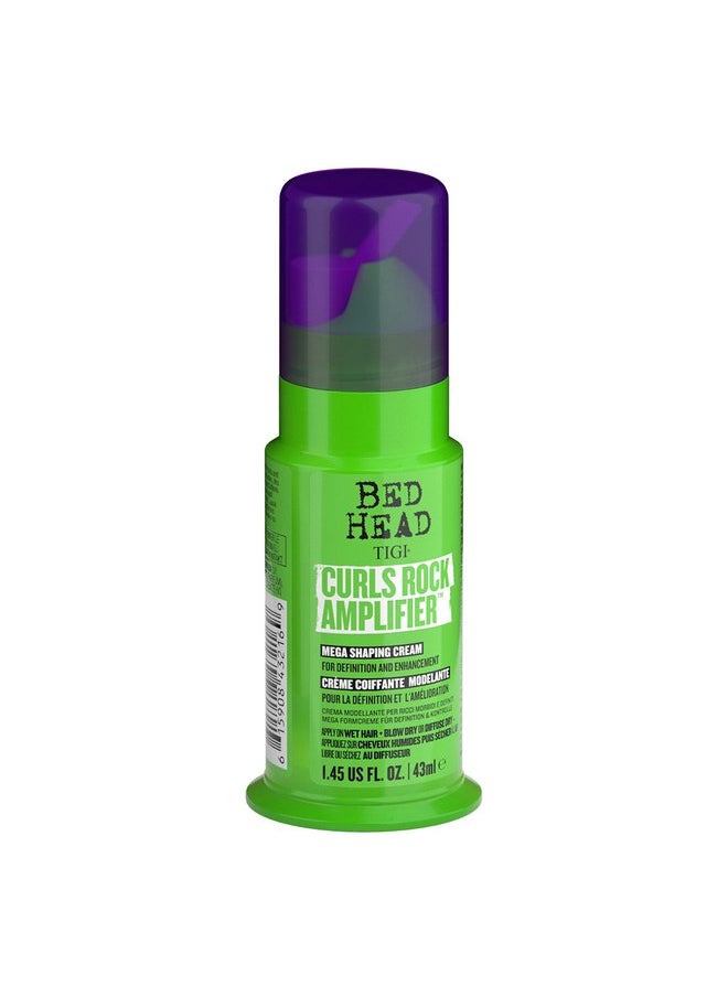 TIGI Bed Head Curls Rock Amplifier Curly Hair Cream Travel Size 1.45 fl oz