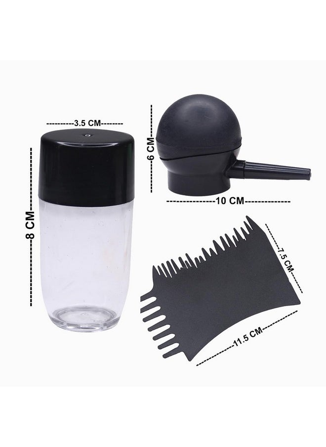 Prime Easy To Use Hair Fiber Spray Applicator Pump with Empty Bottle and Optimizer Comb For Thinning Hair and Baldness For Unisex (Does Not Include Hair Fibres) Pack Of 1