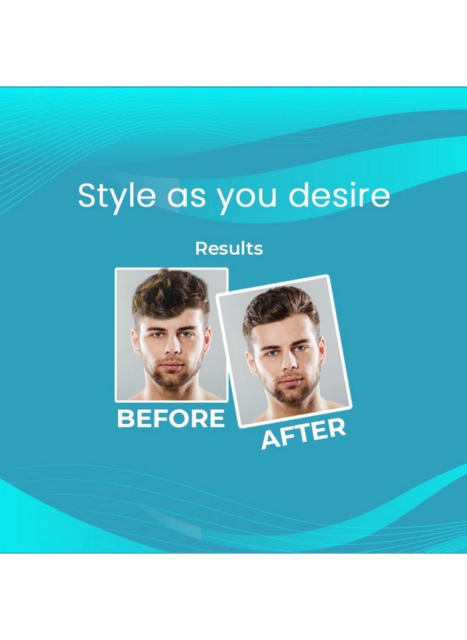 Nishman Matte Wax - Men Hairstyling Wax | Strong Hold | Non - Sticky, Restylable & Water Soluble Wax | 30 ml