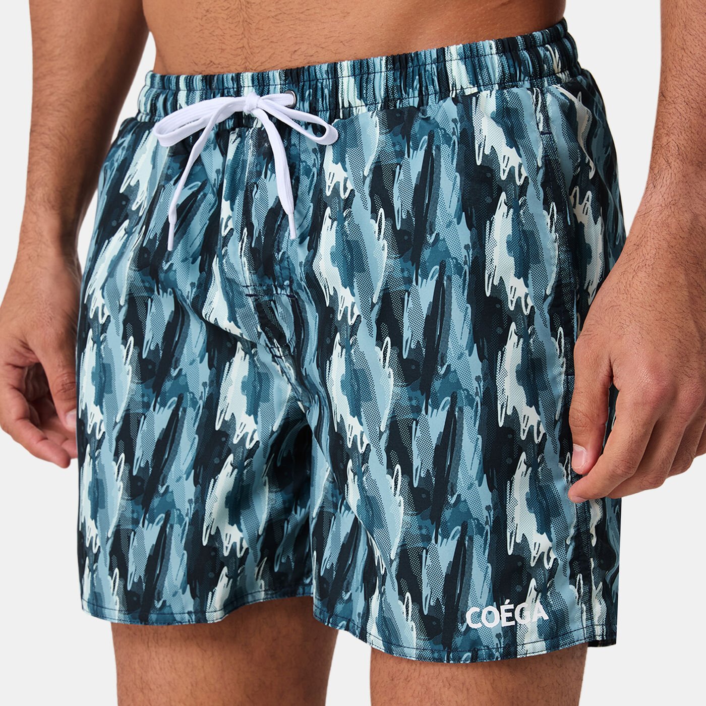 Men's Printed Board Swimming Shorts