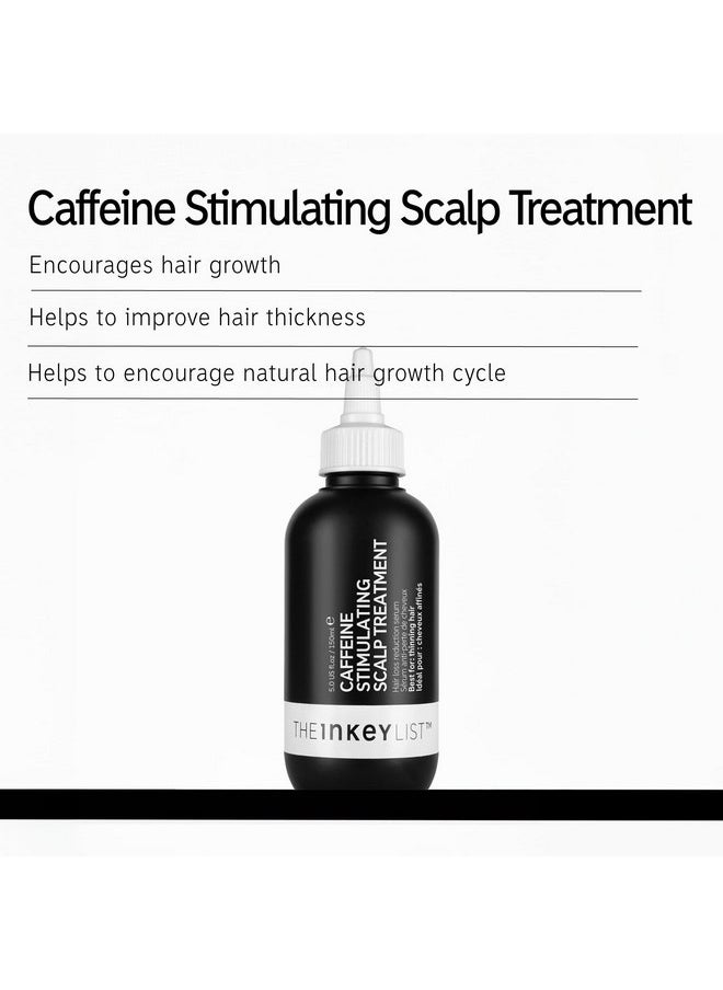 The INKEY List Caffeine Stimulating Scalp Treatment, Contains Redensyl and Caffeine to Encourage Natural Hair Growth Cycle, Leaves Hair Feeling Soft, 5.07 fl oz