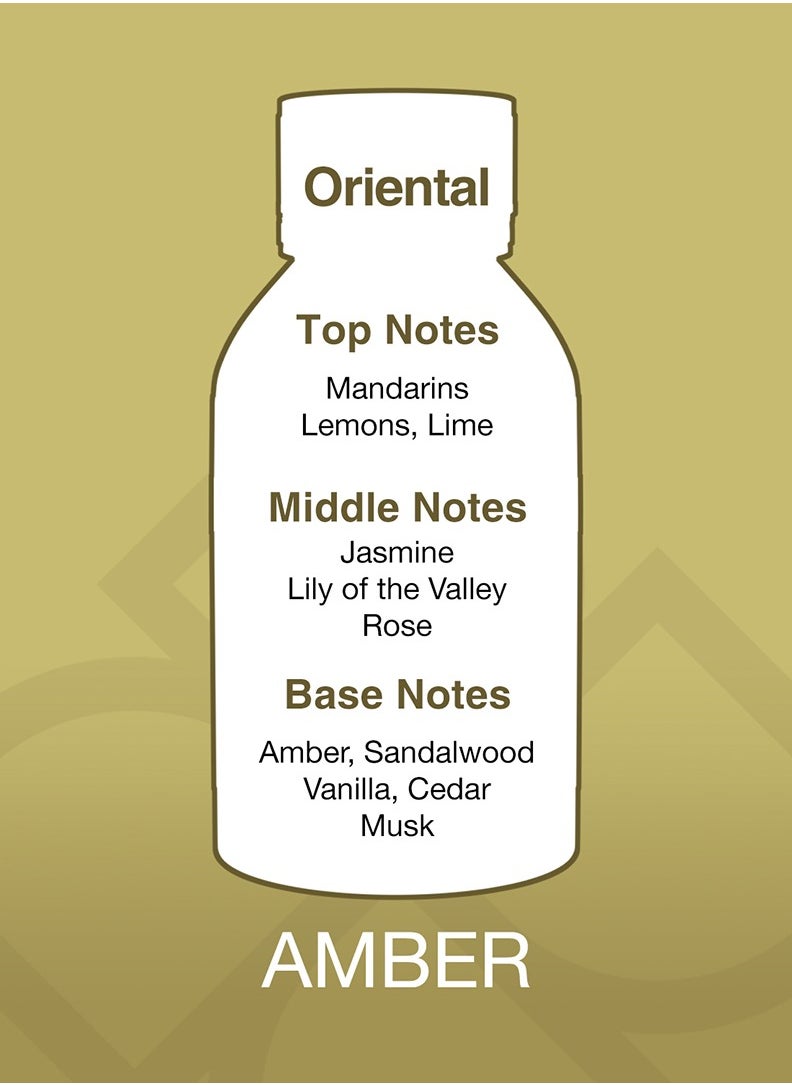 Amber Aroma Blend: Premium Eco-Friendly Fragrance, Odour Neutralizer, Anti-Allergy, MSDS Certified, UK-Made , 500ml