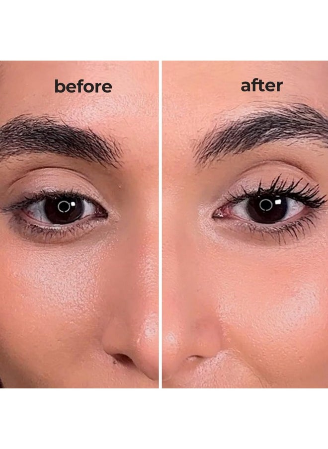 Ruby's Organics Kohl and Mascara Beauty Gift Kit for Women- Long-Lasting Intense Pigment, Smudge Proof, Everyday Eye Makeup Kajal, 100% Natural & Non-Toxic, Eye-Friendly, Daily Use - Black (Combo Pack of 2)